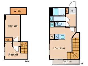 アーバンパーク亀戸の物件間取画像